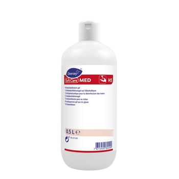 Dezinfectant Pentru Maini Gel Soft Care Med H5 500ML Dezinfectant Pentru Maini Gel Soft Care Med H5 500ML