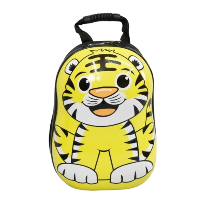 Gyermek hátizsák, Tiger 31890, 31/23/14cm, ABS/PC, sárga