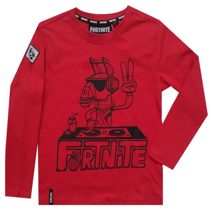 Tricou Fortnite Dj Yonder, Rosu