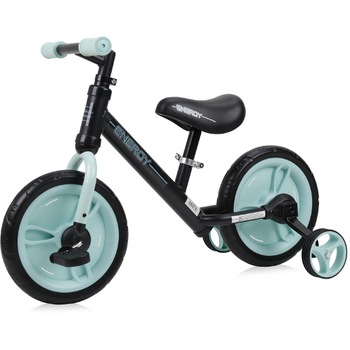 Bicicleta de tranzitie 2 in 1 - Energy, black & green Bicicleta de tranzitie 2 in 1 - Energy, black & green