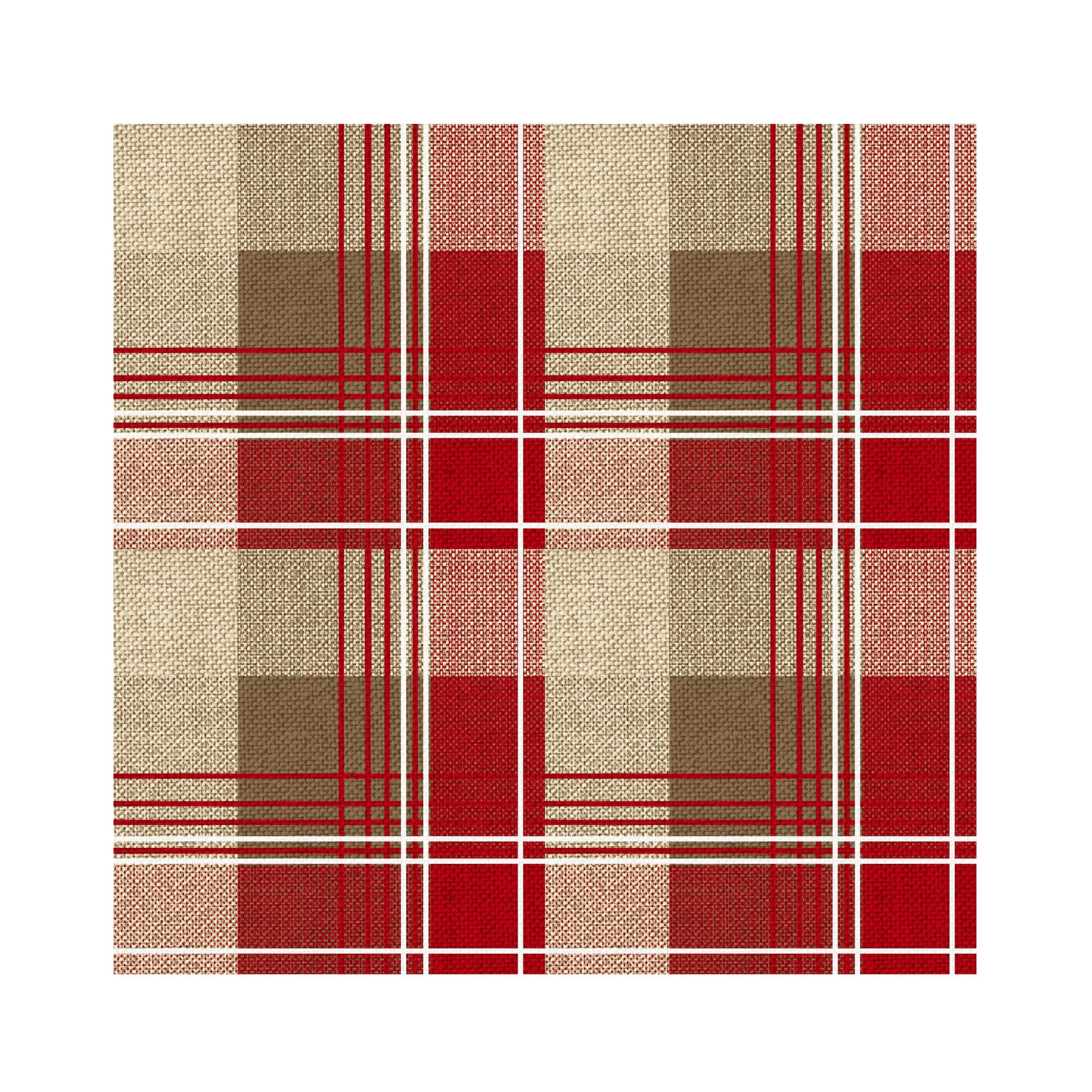 Fata de masa, model carouri, multicolor, PVC, 120x160