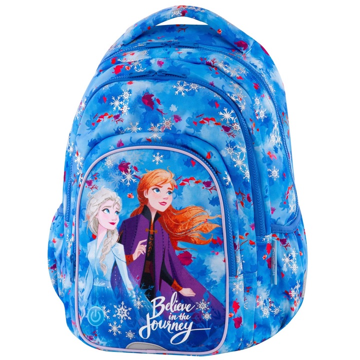 Iskolatáska Cool Pack Spark L Frozen Dark LED, többszínű, 31x44x20