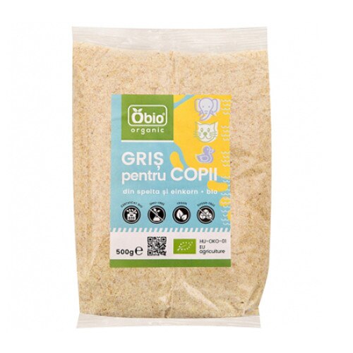 Gris pentru copii bio 500g