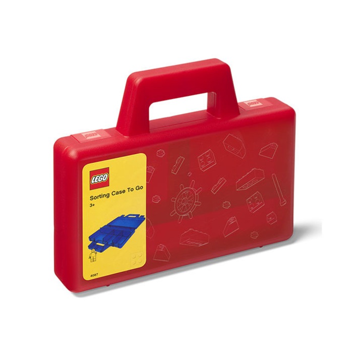 Cutie sortare LEGO rosie (40870001)