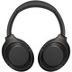 Casti Over the Ear Sony WH-1000XM4B, Wireless, Bluetooth, Noise cancelling, Microfon, Negru