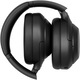 Casti Over the Ear Sony WH-1000XM4B, Wireless, Bluetooth, Noise cancelling, Microfon, Negru