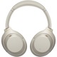 Casti Over the Ear Sony WH-1000XM4S, Wireless, Bluetooth, Noise cancelling, Microfon, Argintiu