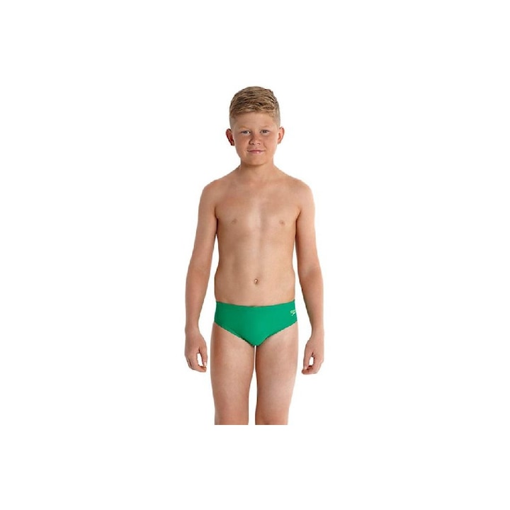 Slip de baie pentru baieti, Speedo, 140 cm, Verde