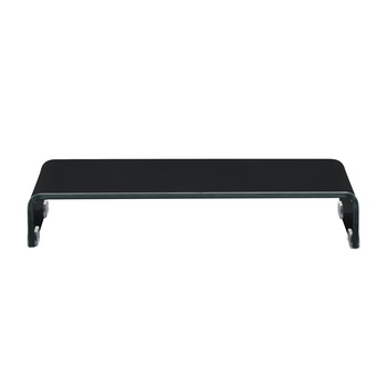 Suport pentru monitor Pretoria S70, en.casa, 70 x 30 x 13 cm, sticla, negru lacuit Suport pentru monitor Pretoria S70, en.casa, 70 x 30 x 13 cm, sticla, negru lacuit