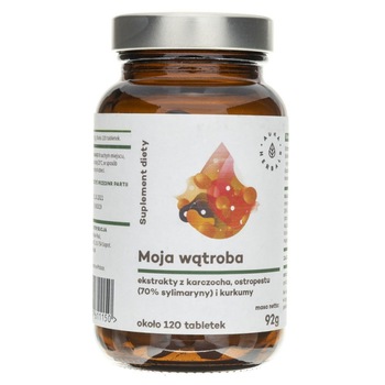 Supliment alimentar Anghinarea mea de ficat + ciulin de lapte + curcuma Aura Herbals, 120 capsule Supliment alimentar Anghinarea mea de ficat + ciulin de lapte + curcuma Aura Herbals, 120 capsule