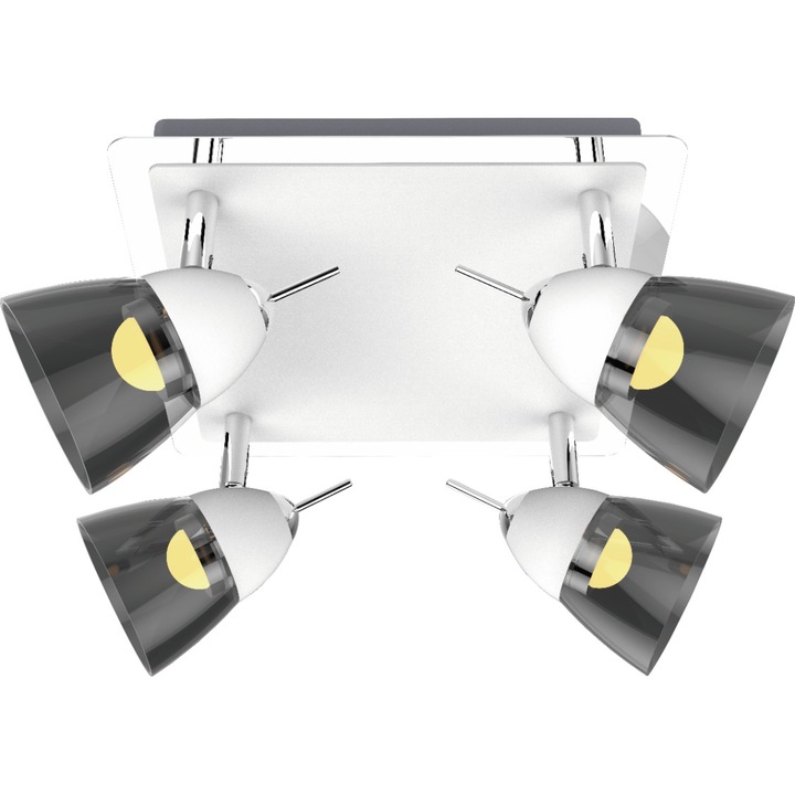 Плафониера LED Klausen, Rocket 4, KL 6440, IP20