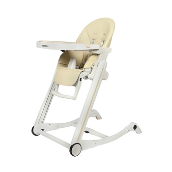 Scaun de masa 2 in 1 YY-1 Crocodile, functie balansoar copii, 5 pozitii inclinare pana la 135 grade, Crem Scaun de masa 2 in 1 YY-1 Crocodile, functie balansoar copii, 5 pozitii inclinare pana la 135 grade, Crem