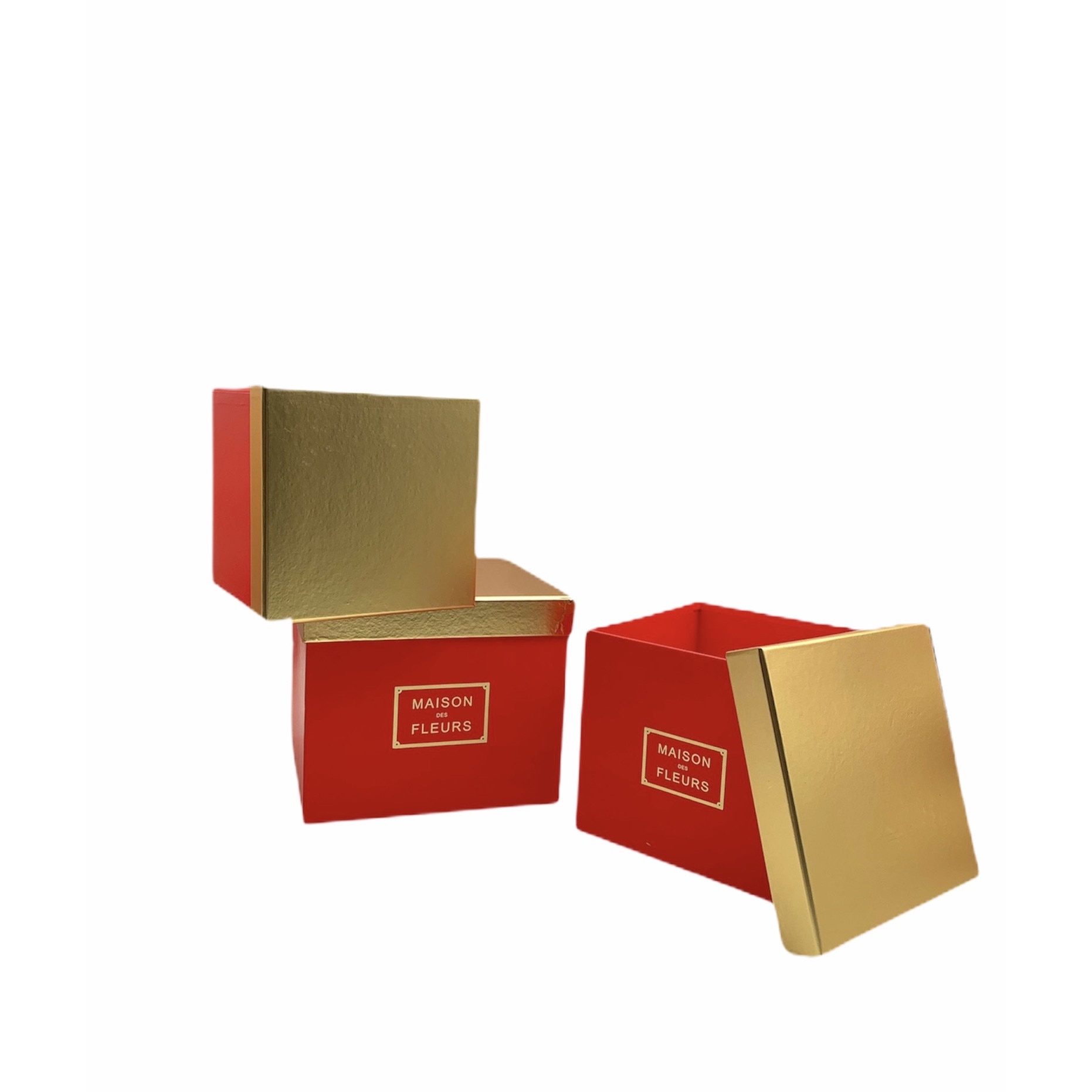 Set 3 cutii cadou, carton, 1100 g