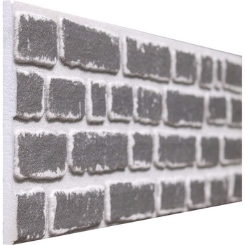 Panou decorativ din polistiren de imitatie caramida in relief, S-651-009, 120x30x2 cm Panou decorativ din polistiren de imitatie caramida in relief, S-651-009, 120x30x2 cm