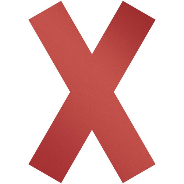 Marcaj pentru podea Durable DB104903, forma de 