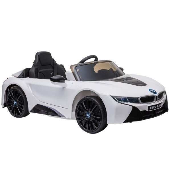 Masinuta electrica BMW i8, alb