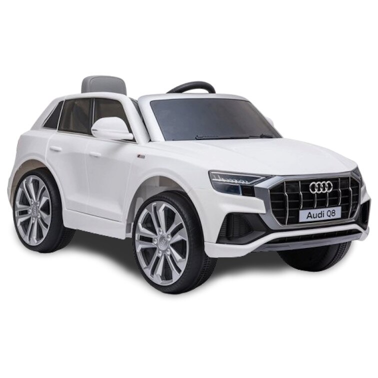 Masinuta electrica Audi Q8, alb