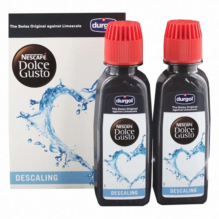 Set solutie decalcifiere espressor, Durgol Swiss, 2 x 125 ml