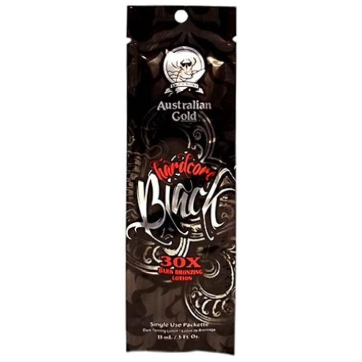 Australian Gold, Bronz szoláriumkrém, Hardcore Black, 15 ml