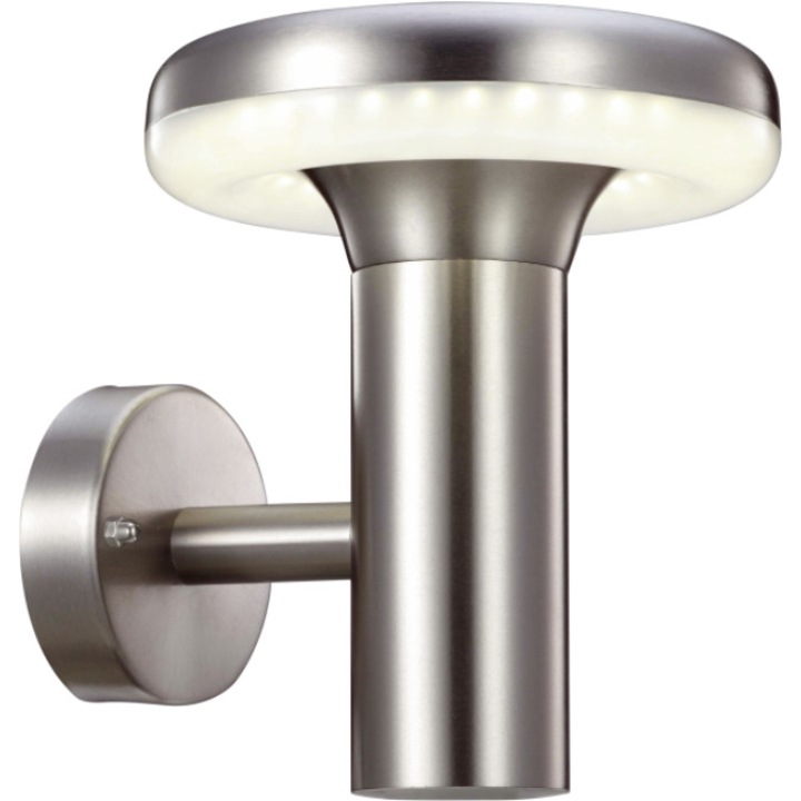 Klausen kültéri fali lámpa, Quebec 1, KL 6267, IP44, LED, ezüst