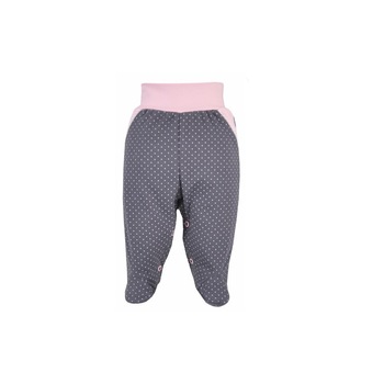 Pantaloni cu botosei pentru fete Koala Bella 04-433G, Gri, Gri Pantaloni cu botosei pentru fete Koala Bella 04-433G, Gri, Gri