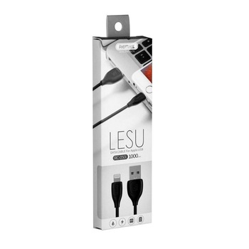 Cablu de incarcare si transfer date iPhone, Remax Power Charge, 1M, 1.2A , Negru Cablu de incarcare si transfer date iPhone, Remax Power Charge, 1M, 1.2A , Negru