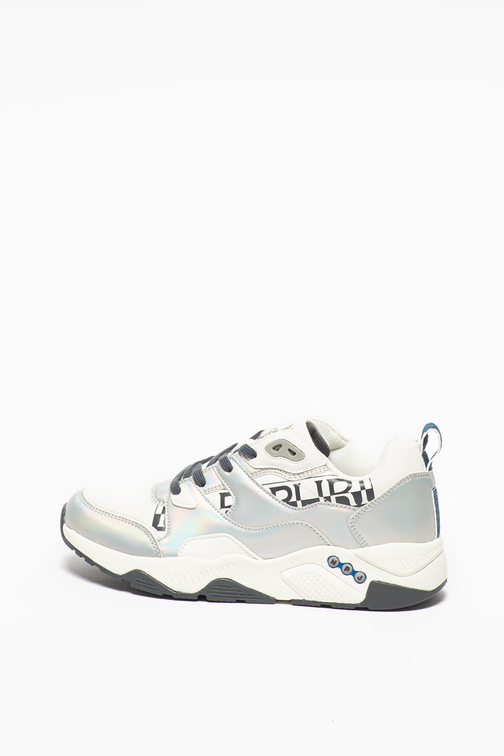 Napapijri, Pantofi sport de piele ecologica cu talpa wedge