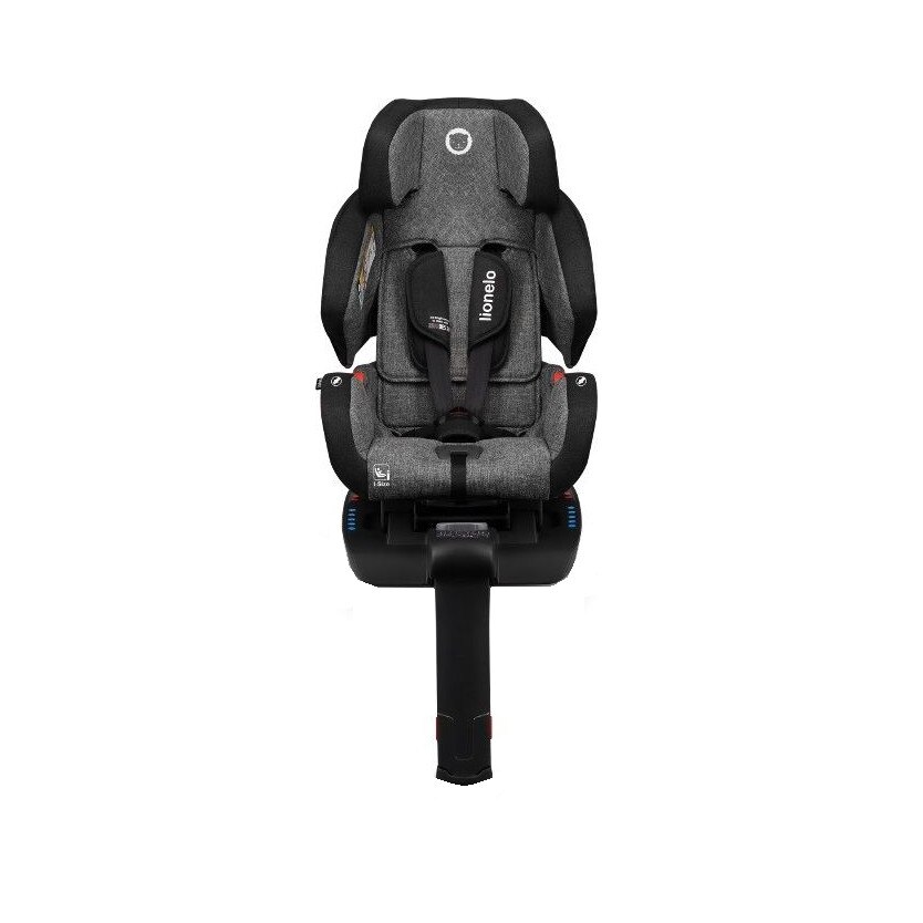 Scaun auto Lionelo Lukas, 0-18kg, Negru/Grafit