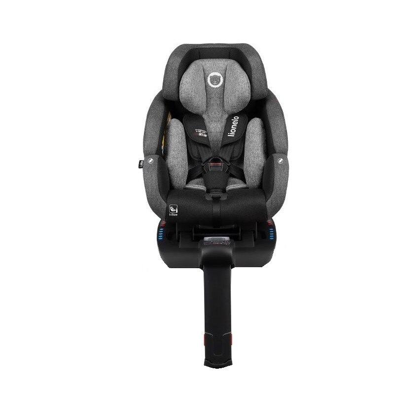 Scaun auto Lionelo Lukas, 0-18kg, Negru/Gri