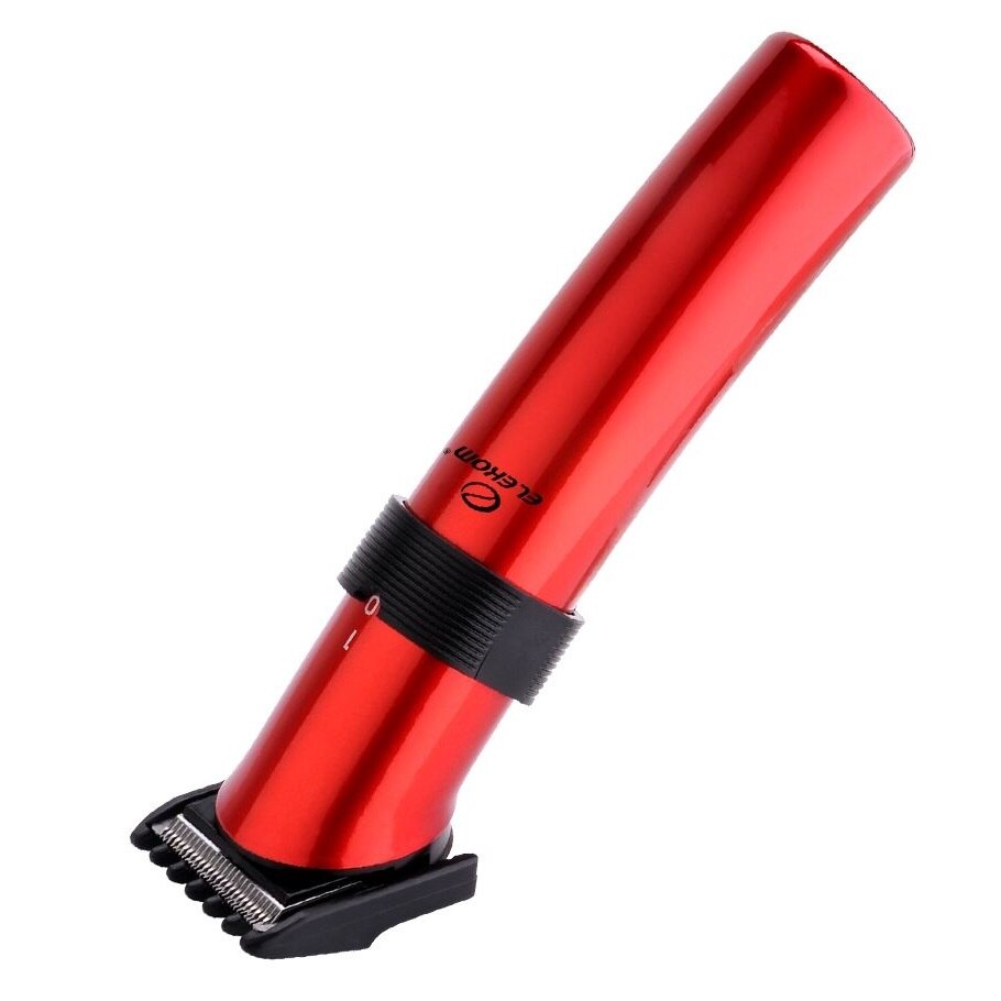 Aparat de tuns Elekom EK-6608, 0.5mm - 2.5mm, 6.5W, rosu