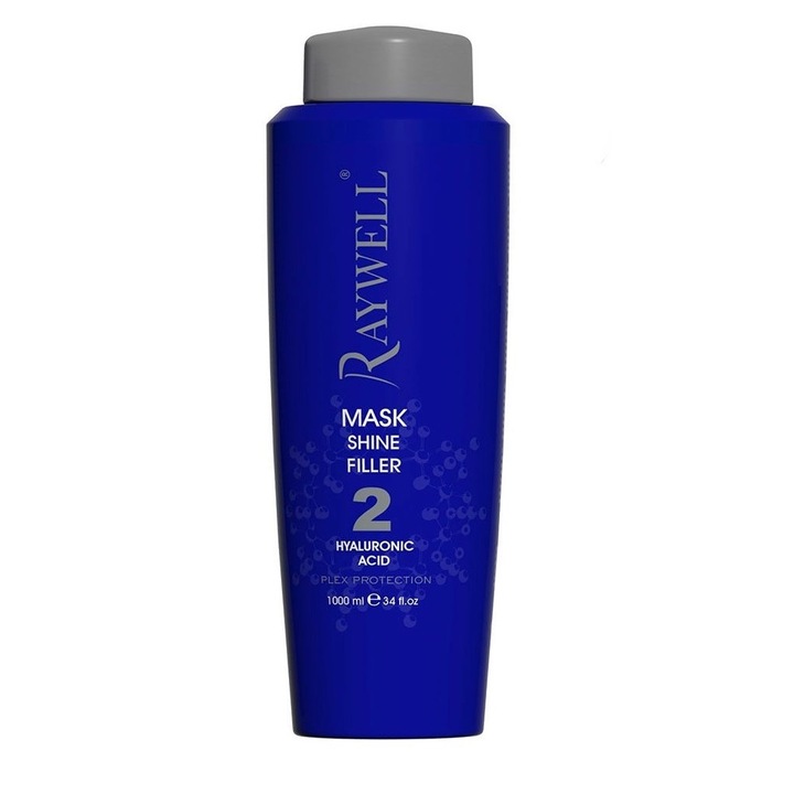 Tratament cu Acid Hialuronic pentru par, Shine Filler Hyaluronic Acid, RAYWELL, 1000ml