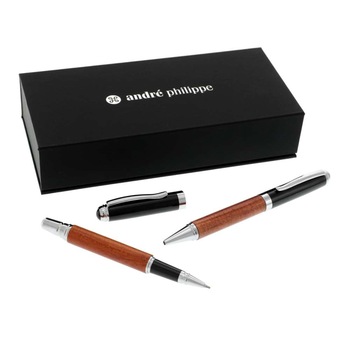 Set 2 Pixuri Metalice cu Lemn Bayonne Set 2 Pixuri Metalice cu Lemn Bayonne