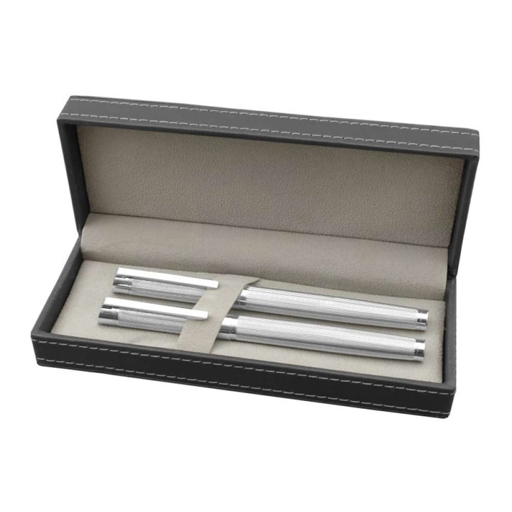 Set Pix si Stilou Silver Classic