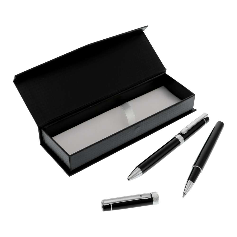 Set Pixuri Metalice Negre Grip