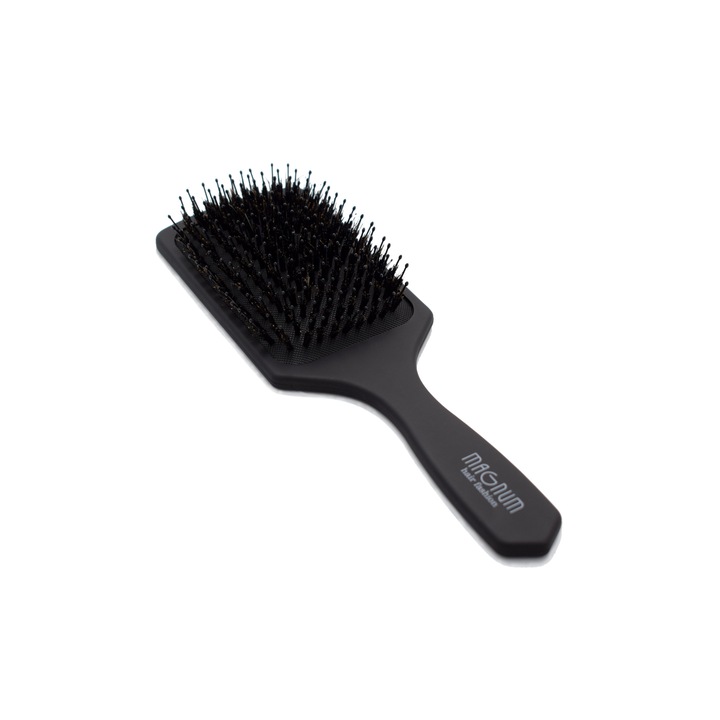 Perie de par, MAGNUM, Plastic, Negru