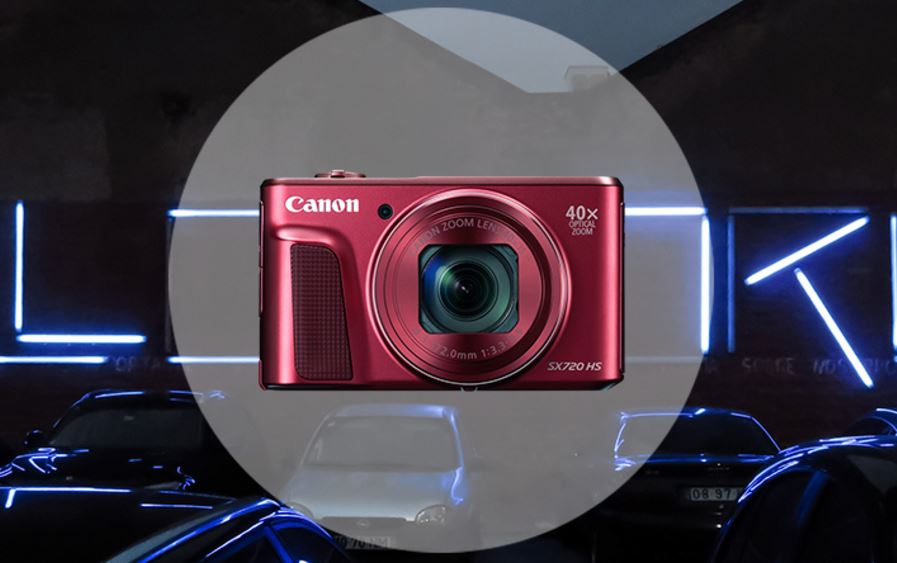 Aparat foto digital Canon PowerShot SX720 HS, 20.3MP, Black - eMAG.ro
