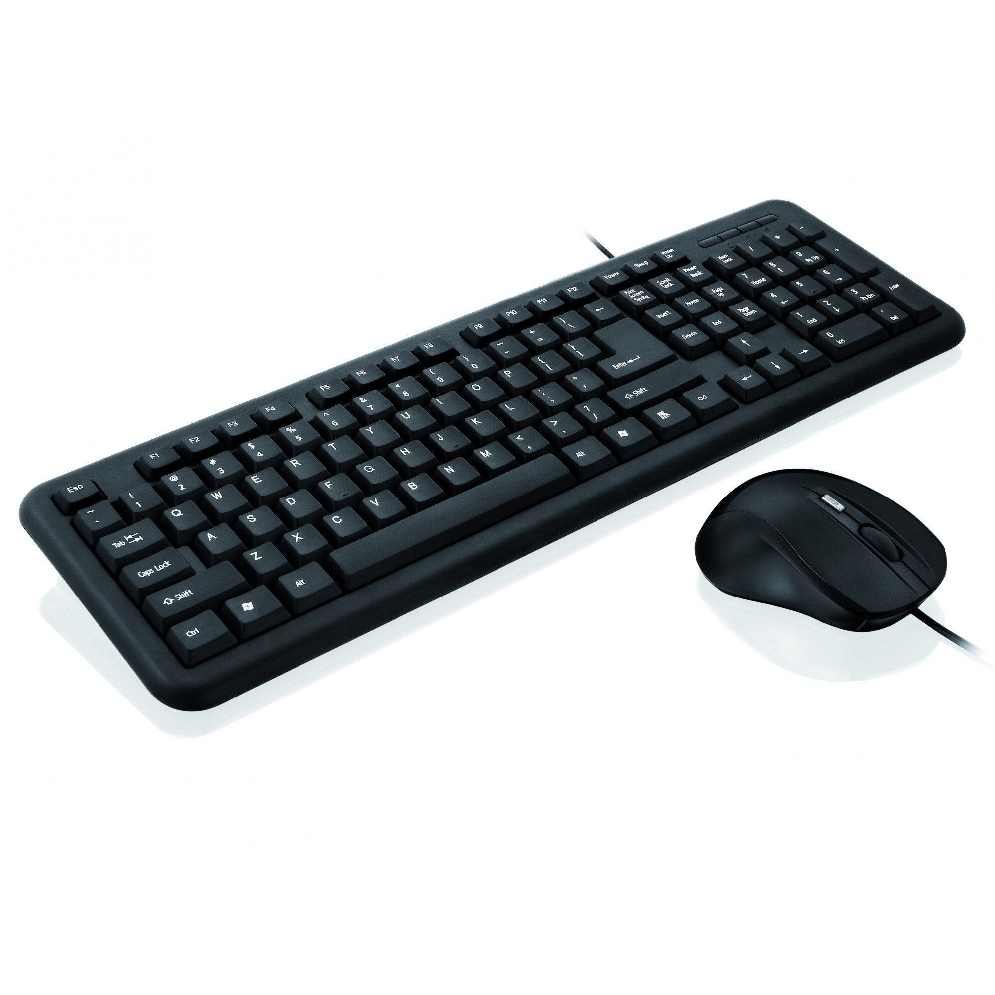 Kit tastatura + mouse iBox Office kit 2 negru