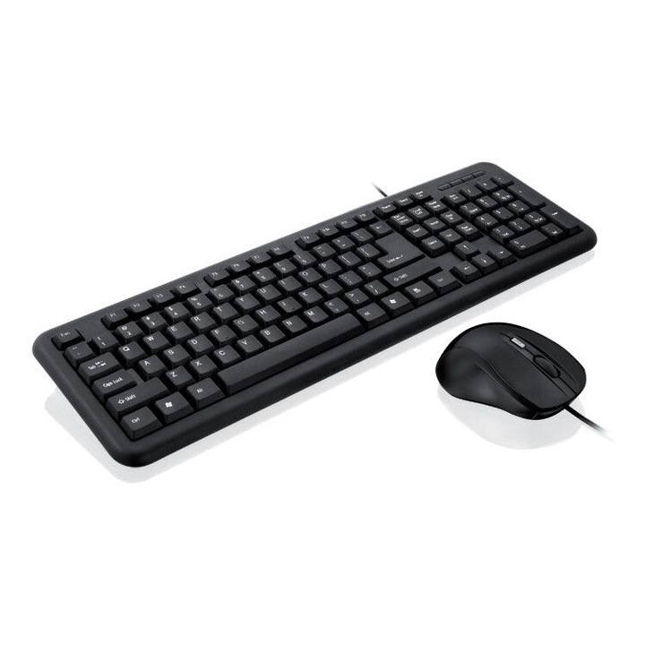IBox Office Kit II Keyboard Combo Black US, 256066, Billentyűzet