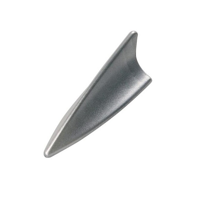 Imitatie antena Aero-Fin Spoiler Anti-Static 2 in 1, Argintiu