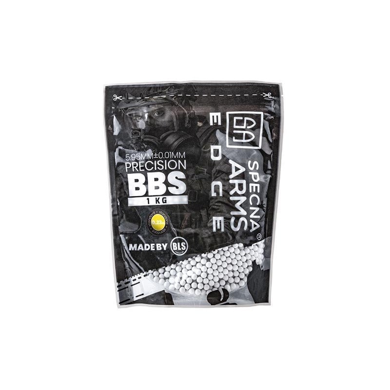 Bile Airsoft Specna Arms EDGE Precision 0.23g 1kg, albe
