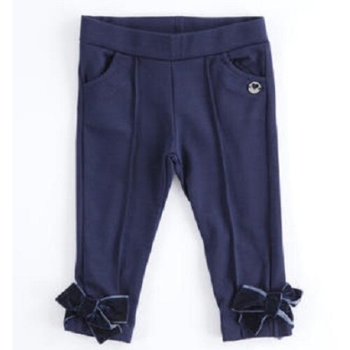 Pantaloni fete Ido cu funda, Bleumarine