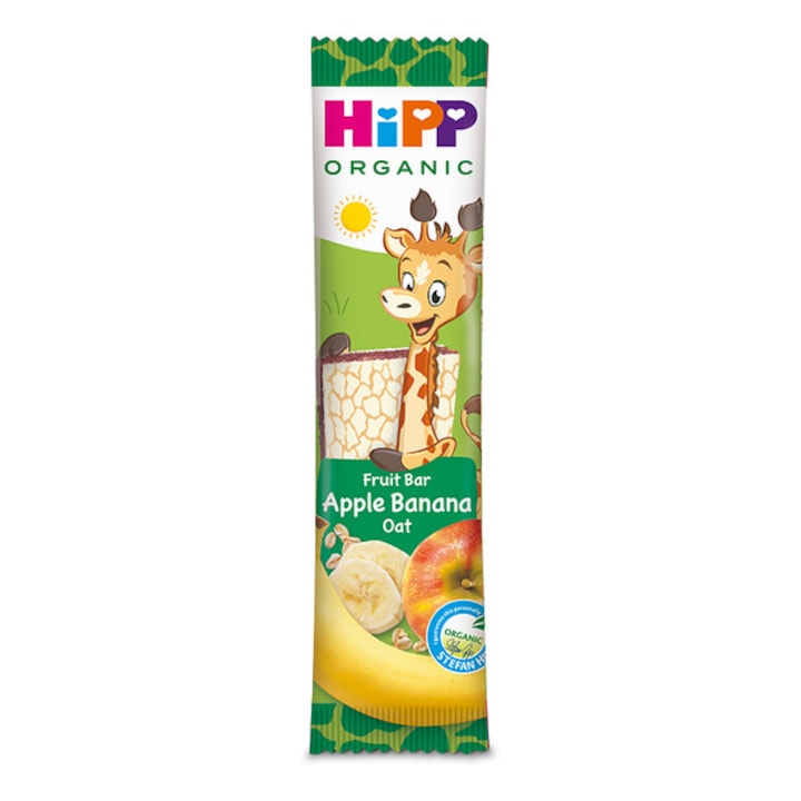 Baton Hipp, mar, banana si ovaz, 23g, de la 1 an