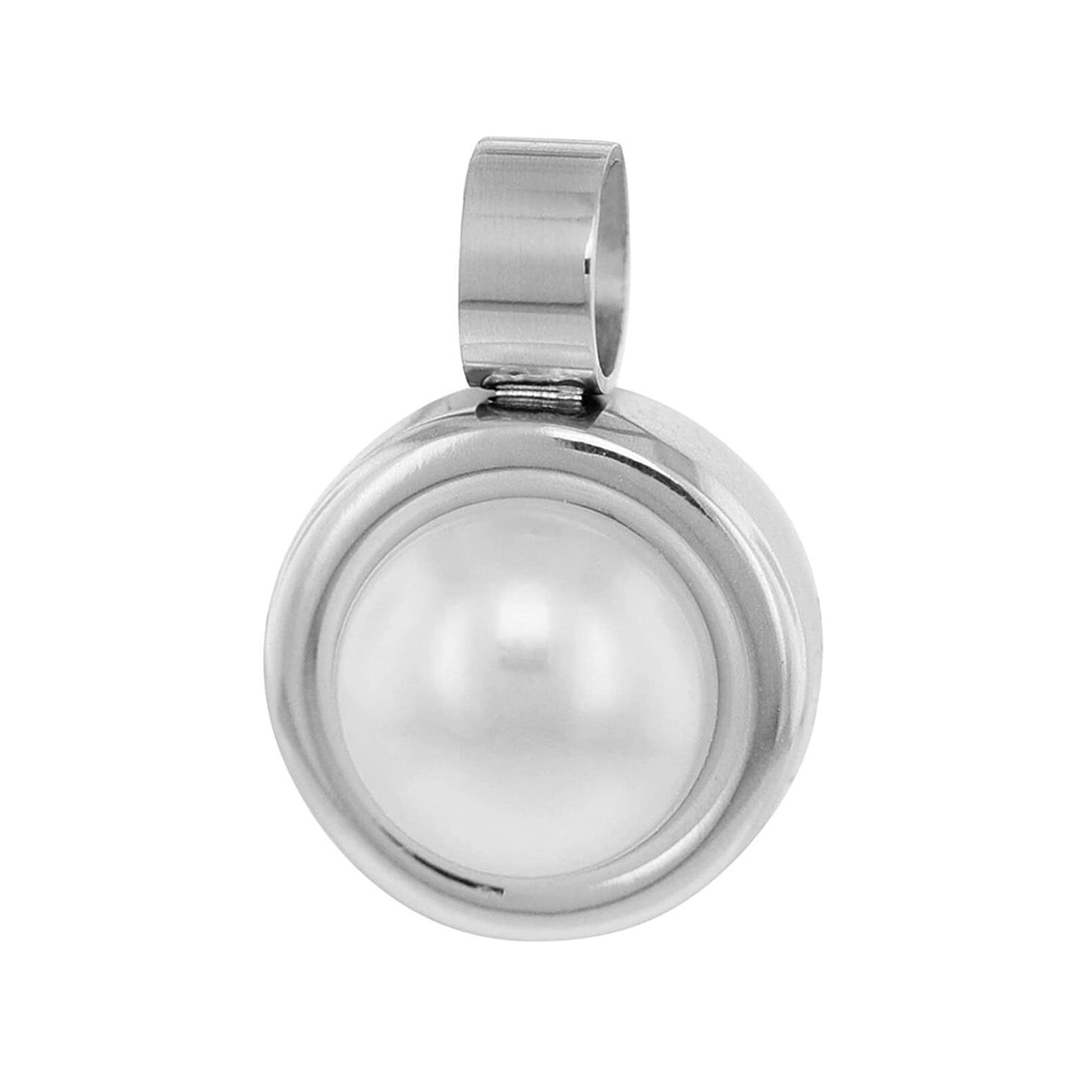 Pandantiv din titan Boccia Titanium 07002-01 argintiu