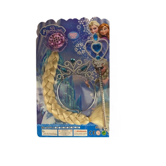 Set compus din coronita, bagheta magica si suvita Frozen
