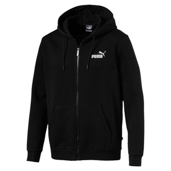 Hanorac barbati Puma Essentials Full Zip Fleece, Negru Hanorac barbati Puma Essentials Full Zip Fleece, Negru