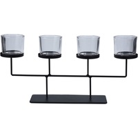 Set suport lumanari eNoelle 4 piese 55x10x26 cm