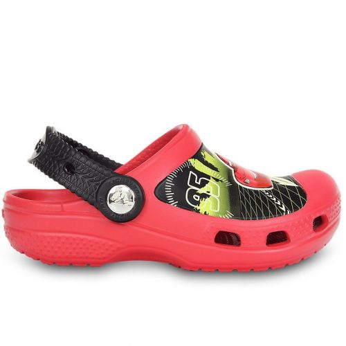Papuci Crocs LIGHTING MCQUEEN Red, Rosu/negru