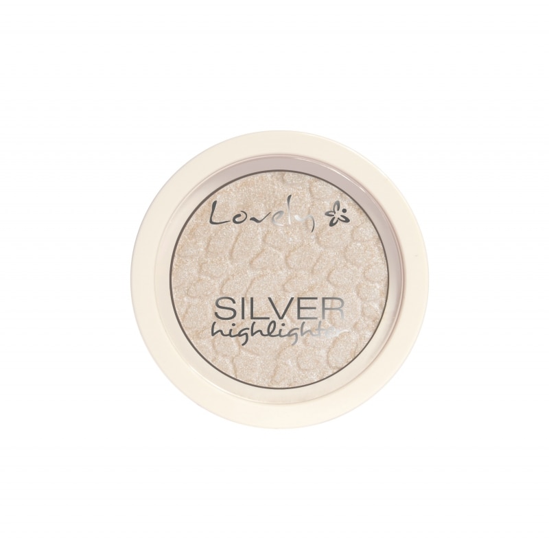 Pudra de fata iluminatoare Lovely Highlighter Silver