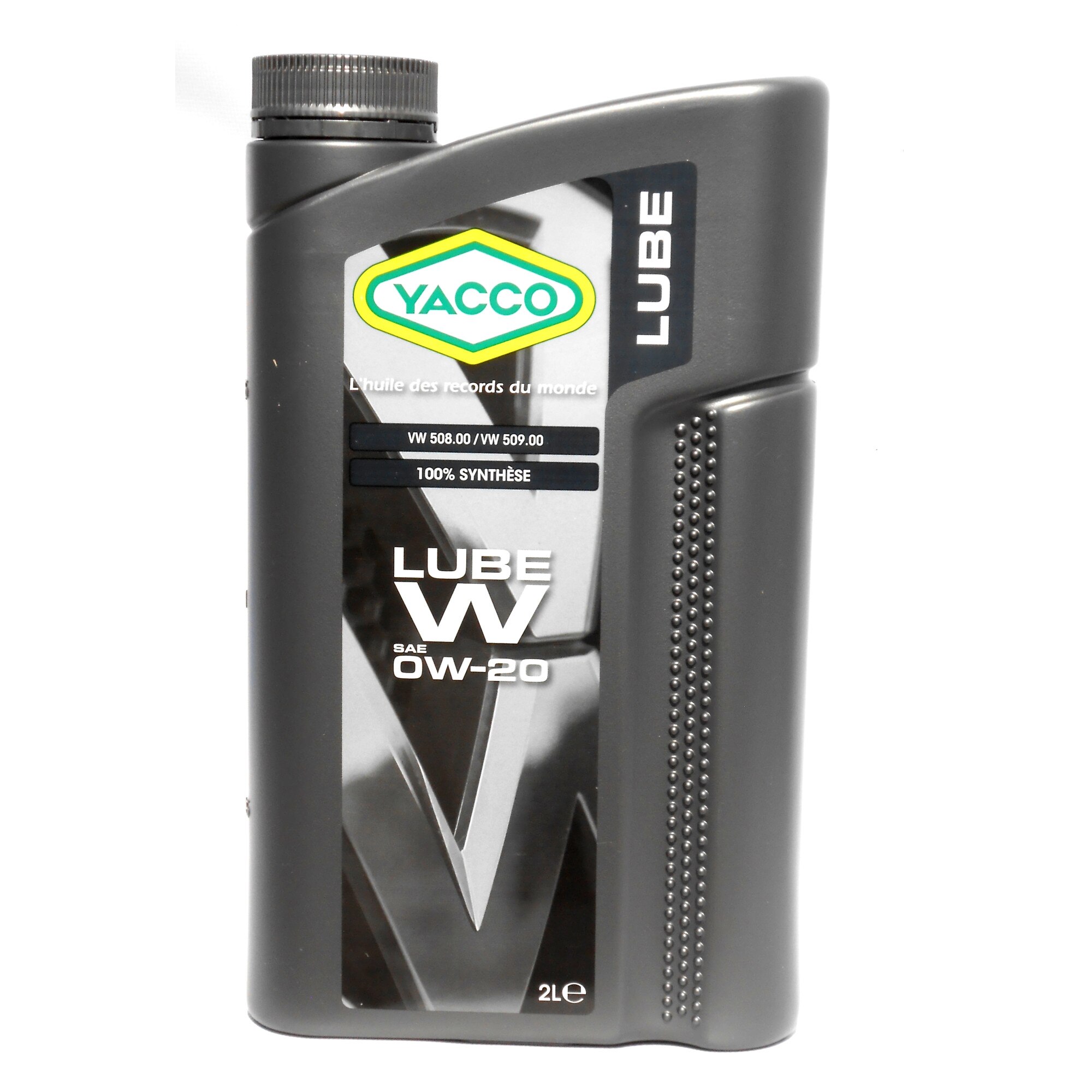 Ulei de motor Yacco LUBE W 0W20, 100% sinteza, pentru economie de carburant - 2L