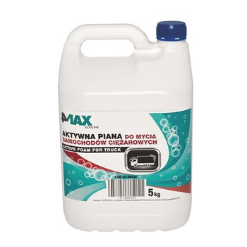 Spuma activa 4MAX, pentru aparat cu presiune, 5kg, vehicule grele Spuma activa 4MAX, pentru aparat cu presiune, 5kg, vehicule grele